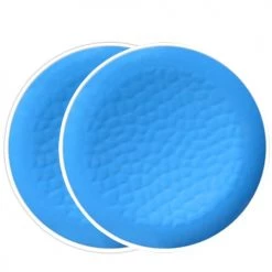 Les Jardins De La Comtesse Assiettes à Dessert Assiette à Dessert Bleue 23 Cm - Lot De 2 -Assiettes Soldes Magasin assiette a dessert bleue 23 cm lot de 2 2