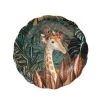 Maisons Du Monde Assiettes à Dessert Assiette à Dessert En Faïence Multicolore Motif Tropical Et Girafe - Lot De 6
