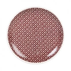 Maisons Du Monde Assiettes à Dessert Assiette à Dessert En Grès Terracotta - Lot De 6