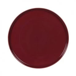 Maisons Du Monde Assiettes à Dessert Assiette à Dessert En Porcelaine Aubergine Et Dorée - Lot De 6 -Assiettes Soldes Magasin assiette a dessert en porcelaine aubergine et doree 1000 1 27 217737 1