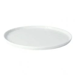 Pomax Assiettes à Dessert Assiette à Dessert En Porcelaine Blanc