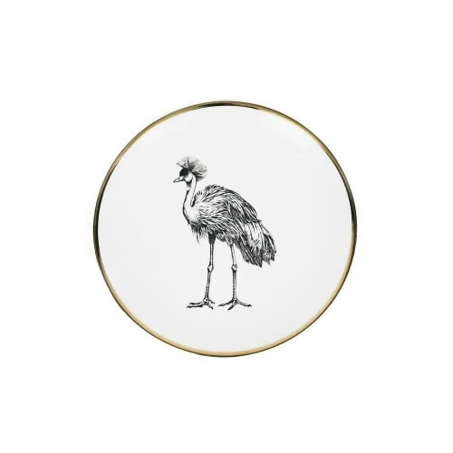 Lo De Manuela Assiettes De Présentation Assiette à Pain Porcelaine De Limoges Grue 15 Cm 1 Lo De Manuela Assiettes De Présentation Assiette à Pain Porcelaine De Limoges Grue 15 Cm