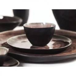 Serax Assiettes Creuses Assiette à Salade Ronde Céramique D25cm -Assiettes Soldes Magasin assiette a salade ronde ceramique d25cm 3