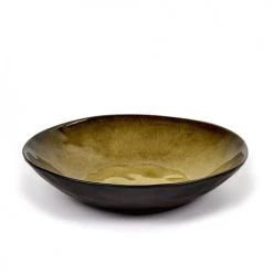 Serax Assiettes Creuses Assiette à Salade Ronde Céramique D25cm