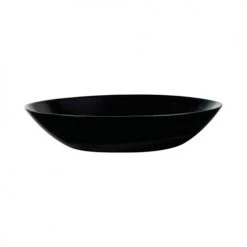Luminarc Assiettes Creuses Assiette Calotte Noire D20cm -Assiettes Soldes Magasin assiette calotte noire d20cm 2
