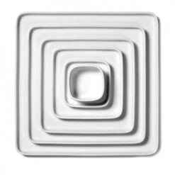 Serax Assiettes à Dessert Assiette Carrée En Porcelaine Blanche 20x20cm -Assiettes Soldes Magasin assiette carree en porcelaine blanche 20x20cm 5