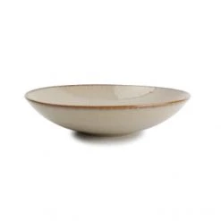 ONA Assiettes Creuses Assiette Creuse 22xH5cm Beige - Lot De 4 -Assiettes Soldes Magasin assiette creuse 22xh5cm beige lot de 4 1
