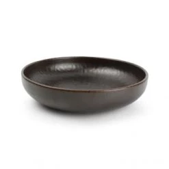 Salt&Pepper Assiettes Creuses Assiette Creuse 22xH5cm Chocolat - Lot De 4