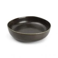 Salt&Pepper Assiettes Creuses Assiette Creuse 22xH6cm ébène - Lot De 4