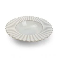 Salt&Pepper Assiettes Creuses Assiette Creuse 24/13xH4cm Blanc Nuancé - Lot De 4