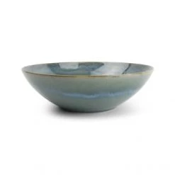 ONA Assiettes Creuses Assiette Creuse 24xH7cm Bleu - Lot De 4 -Assiettes Soldes Magasin assiette creuse 24xh7cm bleu lot de 4 1