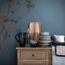 Maisons Du Monde Assiettes Creuses Assiette Creuse En Grès Gris Clair - Lot De 6 -Assiettes Soldes Magasin assiette creuse en gres gris clair 1000 8 33 207493 3