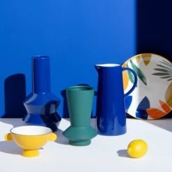 Maisons Du Monde Assiettes Creuses Assiette Creuse En Grès Multicolore Motif Végétal - Lot De 6 -Assiettes Soldes Magasin assiette creuse en gres multicolore motif vegetal 1000 12 27 213719 7