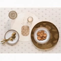 Maisons Du Monde Vaisselle De Noël Assiette Creuse En Porcelaine D 22 Cm - Lot De 6 -Assiettes Soldes Magasin assiette creuse en porcelaine d 22 cm 1000 5 15 163851 6