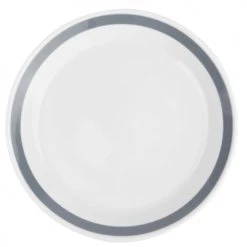 Salt&Pepper Assiettes Creuses Assiette Creuse Gris Ø 23cm - Lot De 6