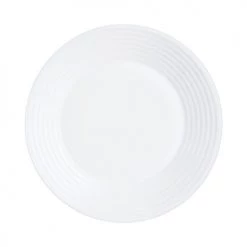 Luminarc Assiettes Creuses Assiette Creuse Ondulée Blanche D23cm