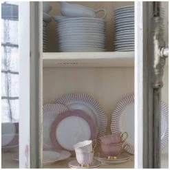 Mathilde M Assiettes Creuses Assiette Creuse Rose D23cm -Assiettes Soldes Magasin assiette creuse rose d23cm 3