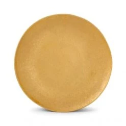Salt&Pepper Assiettes De Présentation Assiette De Présentation 44cm En Faïence Or -Assiettes Soldes Magasin assiette de presentation 44cm en faience or 2