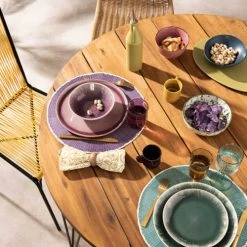 Maisons Du Monde Assiettes De Présentation Assiette De Présentation En Grès Brun -Assiettes Soldes Magasin assiette de presentation en gres brun 1000 16 28 224093 3