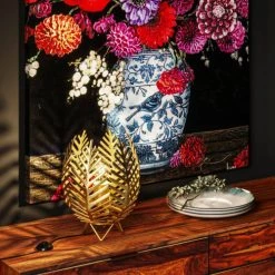 Kare Design Assiettes Plates Assiette En Céramique Blanche Et Bleue D26 - Lot De 4 -Assiettes Soldes Magasin assiette en ceramique blanche et bleue d26 lot de 4 2