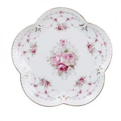 Blanc Mariclo Assiettes Plates Assiette En Céramique Blanche Ø19