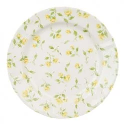 Blanc Assiettes à Dessert Assiette En Céramique Mutlicolore 20 Cm