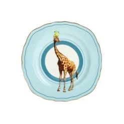 Yvonne Ellen Assiettes à Dessert Assiette En Porcelaine Narval D16cm -Assiettes Soldes Magasin assiette en porcelaine girafe d16cm 4