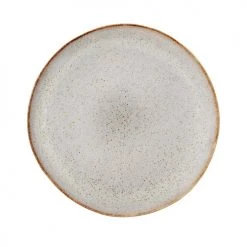 Bloomingville Assiettes Plates Assiette Lara En Grès Gris D28,5cm
