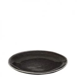 Broste Copenhagen Assiettes à Dessert Assiette Nordic Coal Ø20cm