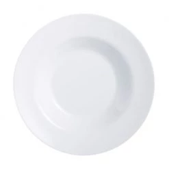 Luminarc Assiettes Creuses Assiette Pasta Blanche D28,5cm