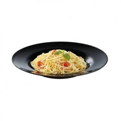 Luminarc Assiettes Creuses Assiette Pasta Noire D28,5cm -Assiettes Soldes Magasin assiette pasta noire d28 5cm 2