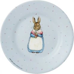 Petit Jour Paris Assiettes Creuses Assiette Pierre Lapin Bleue (20 Cm)