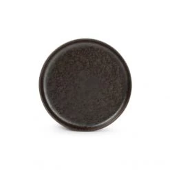 Salt&Pepper Assiettes à Dessert Assiette Plate 17,5xH2,5 Chocolat - Lot De 4