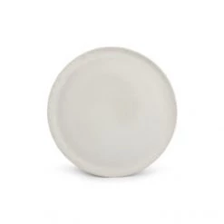 ONA Assiettes à Dessert Assiette Plate 22cm Blanc - Lot De 4