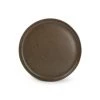 ONA Assiettes à Dessert Assiette Plate 22cm Brun - Lot De 4