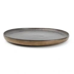 Salt&Pepper Assiettes Plates Assiette Plate 26cm Or Graphite - Lot De 4 -Assiettes Soldes Magasin assiette plate 26cm or graphite lot de 4 4