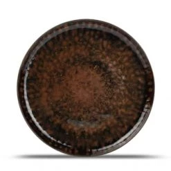 Salt&Pepper Assiettes Plates Assiette Plate 27cm Brun - Lot De 4 -Assiettes Soldes Magasin assiette plate 27cm brun lot de 4 3