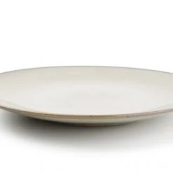 ONA Assiettes Plates Assiette Plate Beige Ø 27cm - Lot De 4 -Assiettes Soldes Magasin assiette plate beige oe 27cm lot de 4 2