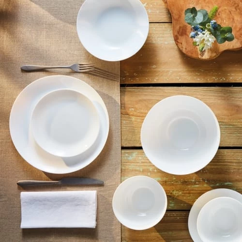 Luminarc Assiettes Plates Assiette Plate Blanche D27cm 1 Luminarc Assiettes Plates Assiette Plate Blanche D27cm