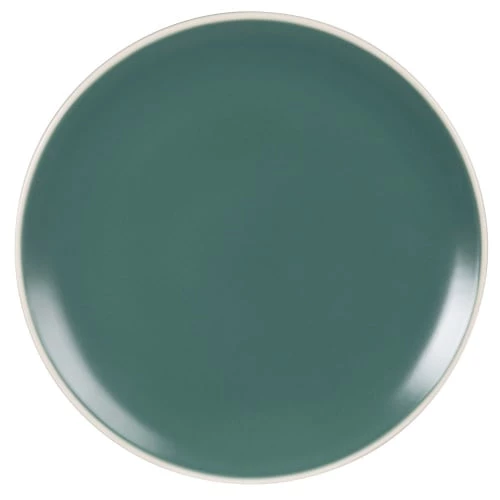 Maisons Du Monde Assiettes Plates Assiette Plate En Faïence Verte - Lot De 6 1 Maisons Du Monde Assiettes Plates Assiette Plate En Faïence Verte - Lot De 6