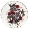 Maisons Du Monde Assiettes Plates Assiette Plate En Grès Blanc à Motifs Fleuris Multicolore - Lot De 6