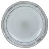 Maisons Du Monde Assiettes Plates Assiette Plate En Grès Bleu Gris - Lot De 4