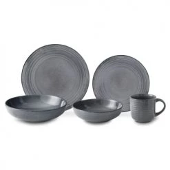 Medard De Noblat Assiettes Plates Assiette Plate En Grès Granit -Assiettes Soldes Magasin assiette plate en gres granit 2