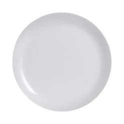 Luminarc Assiettes Plates Assiette Plate En Opale Gris D27cm
