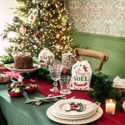 Maisons Du Monde Vaisselle De Noël Assiette Plate En Porcelaine Blanche - Lot De 6 -Assiettes Soldes Magasin assiette plate en porcelaine blanche 1000 16 29 174402 6