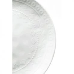 Kare Design Assiettes Plates Assiette Plate En Porcelaine Blanche D22 - Lot De 6 -Assiettes Soldes Magasin assiette plate en porcelaine blanche d22 lot de 6 3