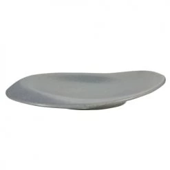 Sibo Homeconcept Assiettes Plates Assiette Plate En Porcelaine Gris 28 Cm - Lot De 3