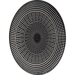 Kare Design Assiettes Plates Assiette Plate En Porcelaine Noire Et Blanche D21 - Lot De 4 -Assiettes Soldes Magasin assiette plate en porcelaine noire et blanche d21 lot de 4 4