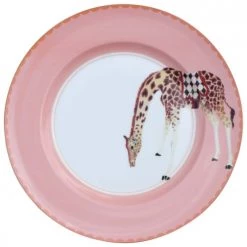 Yvonne Ellen Assiettes Plates Assiettes Animaux En Porcelaine D27cm - Lot De 4 -Assiettes Soldes Magasin assiettes animaux en porcelaine d27cm lot de 4 3