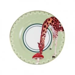 Yvonne Ellen Assiettes à Dessert Assiettes En Porcelaine Animaux D16cm - Lot De 4 -Assiettes Soldes Magasin assiettes en porcelaine animaux d16cm lot de 4 4